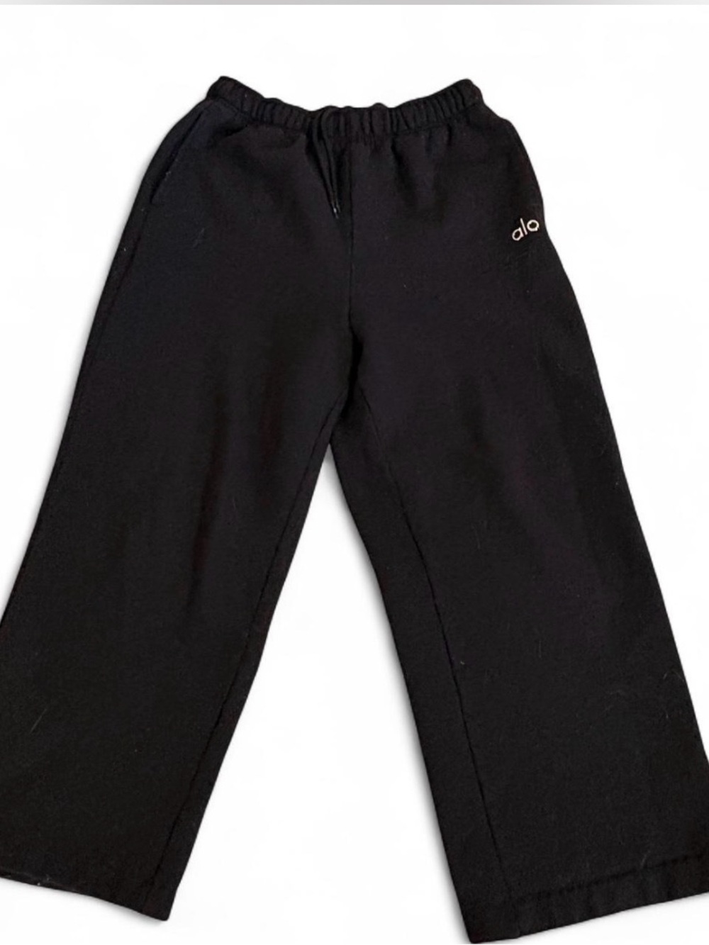 Alo Women’s S Black Pull-On Sweatpants